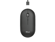Мишки TRUST Puck Wireless & BT Rechargeable Mouse Black