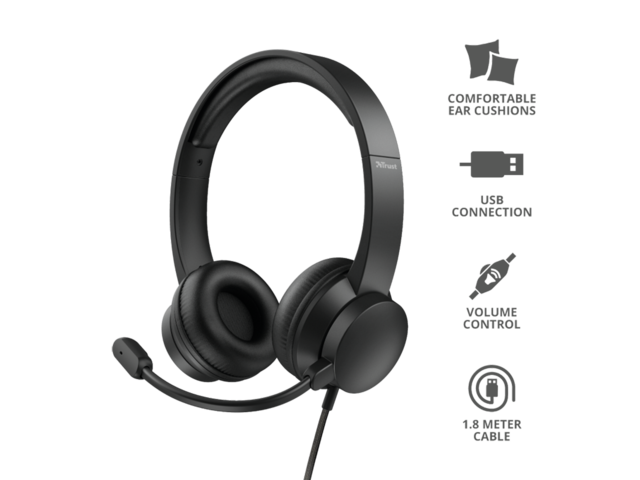 Слушалки TRUST Rydo USB