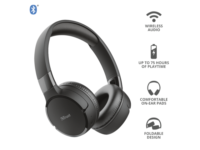 Слушалки TRUST Zena Bluetooth Wireless
