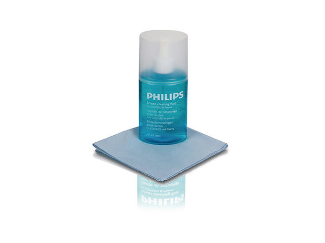 За почистване Комплект за почистване на екрани Philips