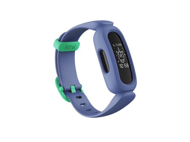 Смарт гривни Fitbit Ace 3 Kids Cosmic Blue Astro Green
