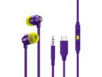 Слушалки Logitech G333 Gaming Earphones, Purple