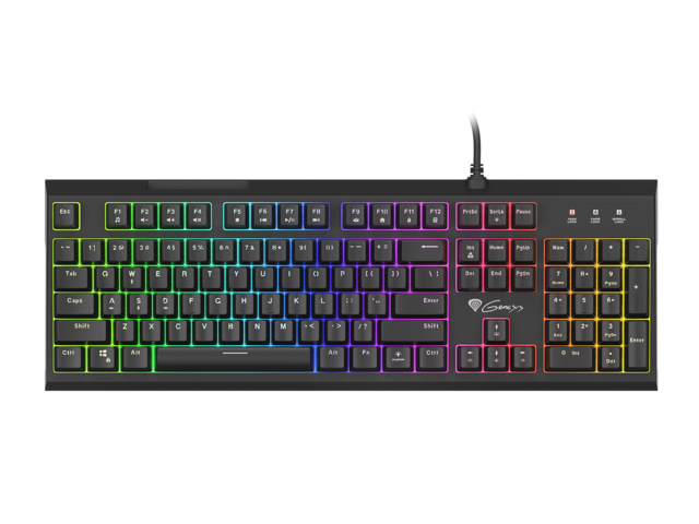 Клавиатури Genesis Gaming Thor 150 RGB Backlight US Layout