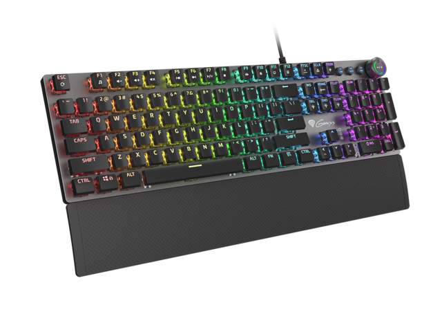 Клавиатури Genesis Gaming Thor 401 RGB Backlight Brown Switch US Layout Software