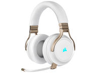 Слушалки Corsair VIRTUOSO RGB WIRELESS High-Fidelity Gaming Headset — Pearl (EU)