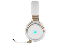 Слушалки Corsair VIRTUOSO RGB WIRELESS High-Fidelity Gaming Headset — Pearl (EU)