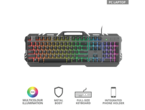 Клавиатури TRUST GXT 853 Esca Metal Rainbow Gaming Keyboard