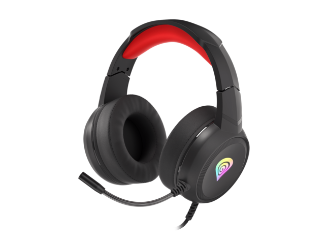 Слушалки Genesis Neon 200, Black-Red