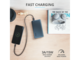 Външни батерии Trust Primo Ultra-thin Powerbank 10000 mAh - blue