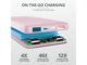 Външни батерии Trust Primo Ultra-thin Powerbank 10000 mAh - pink