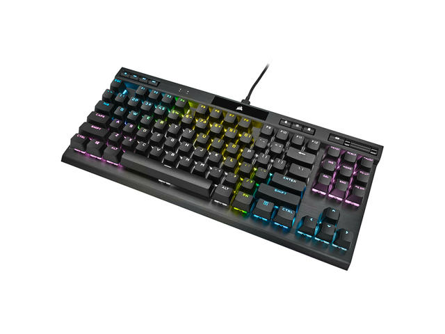 Клавиатури Corsair K70 RGB TKL CHAMPION SERIES Mechanical Gaming Keyboard — CHERRY MX Red