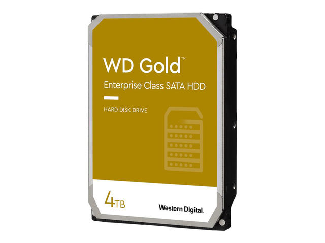 Твърди дискове 4TB 7200rpm Western Digital Gold