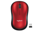 Мишки Logitech M185 EWR2, в червено