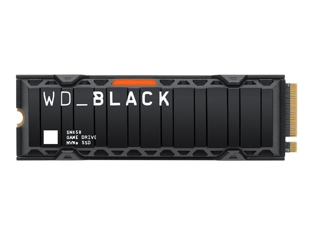 SSD 500GB WD_BLACK SN850 NVMe with heatsink