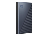 Външни HDD 4TB WD My Passport Ultra Blue Metal finish