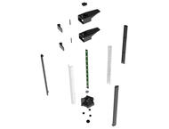 Части и аксесоари Stabilo VGA Card Support Black