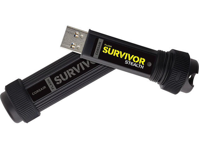USB памети 32GB Corsair Flash Survivor Stealth USB 3.0