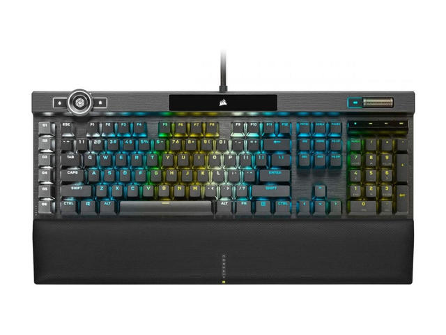 Клавиатури Corsair K100 RGB Mechanical Gaming Keyboard CHERRY® MX Speed Black