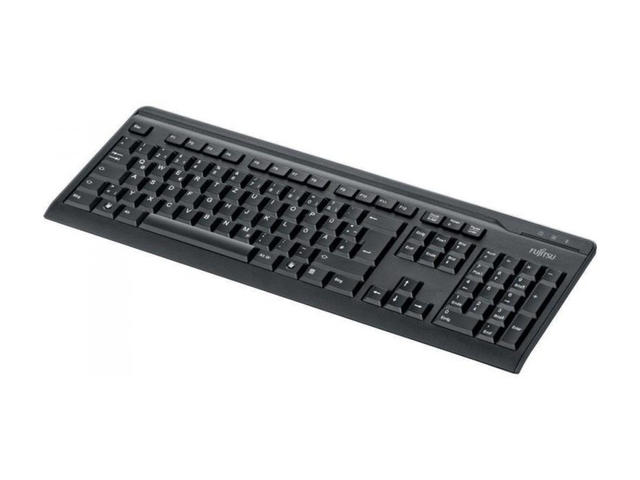 Клавиатури Fujitsu Keyboard 410 USB Black BG/US