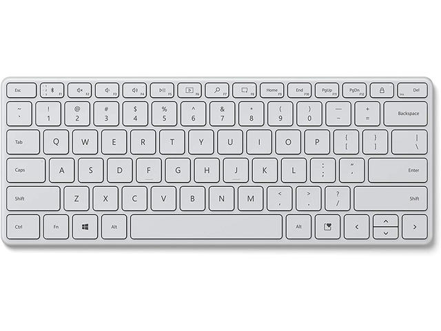 Клавиатури Microsoft Designer Compact Keyboard, в бяло