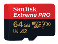 Карти памет 64GB microSD SanDisk Extreme Pro