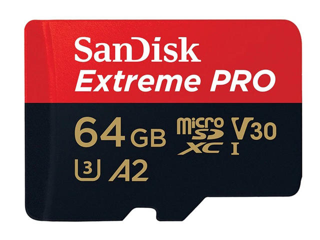 Карти памет 64GB microSD SanDisk Extreme Pro