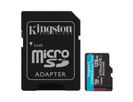 Карти памет 128GB Kingston Canvas Go! Plus microSD Memory Card