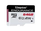 Карти памет 64GB Kingston High-Endurance microSD Memory Card