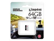 Карти памет 64GB Kingston High-Endurance microSD Memory Card