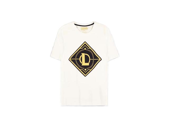 Облекло и аксесоари League of Legends - Gold Logo - Men's T-shirt - L