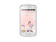 Смартфони Samsung Galaxy S Duos GT-S7562 White La Fleur 4GB, бял цвят