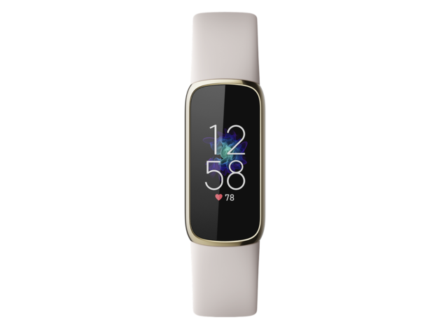 Смарт гривни Fitbit Luxe - Soft Gold/White