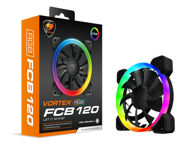 Вентилатори Cougar Vortex RGB FCB 120