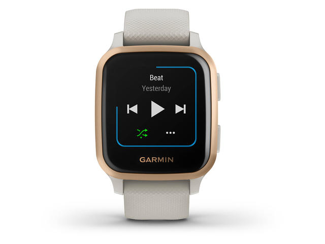 Смарт часовници Garmin Venu Sq Music Light Sand / Rose Gold Bezel