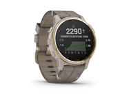 Смарт часовници Garmin Fenix 6S Pro Solar Light Gold / Shale Suede