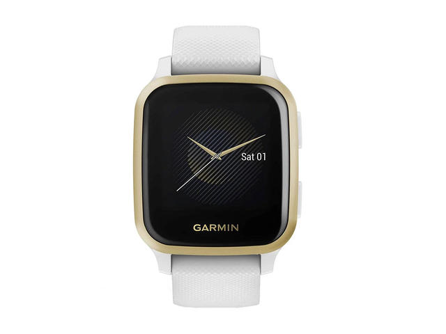 Смарт часовници Garmin Venu Sq White / Light Gold Bezel 