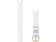 Каишки Каишка за Garmin Lily - White Italian Leather с Cream Gold