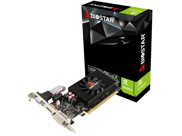 Видео карти Biostar GeForce GT 710 2GB GDDR3
