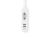 Разклонители Hama USB Power Supply Unit, 1.9 м, бял