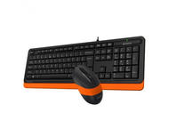 Клавиатури A4tech Fstyler, оранжев/син