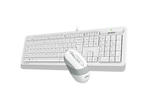 Клавиатури A4tech Fstyler F1010, бяло