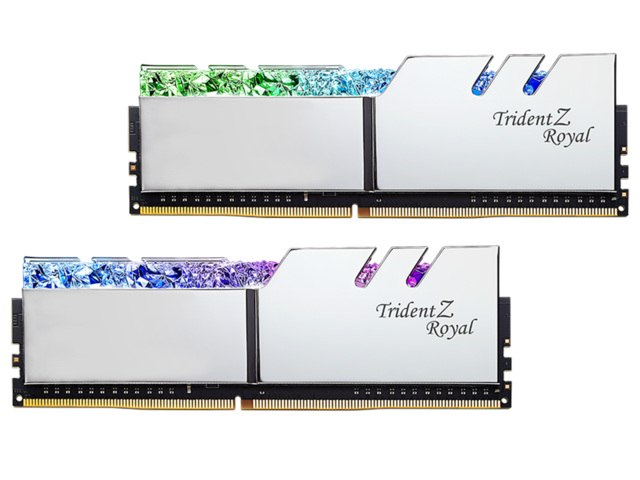 Оперативна памет 16GB (2x8GB) DDR4 4000MHz G.SKILL Trident Z Royal Silver CL16