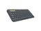Клавиатури Logitech K380 Multi-device Bluetooth Keyboard UK English (Qwerty) - Dark Grey