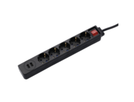 Разклонители Hama "USB 3.4A" Power Strip, 5