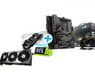Видео карти MSI GeForce RTX 3080 SUPRIM X 10G + MSI MEG Z590 ACE