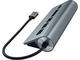 USB Хъб Satechi Aluminium TYPE-C USB Hub (3x USB 3.0,MicroSD) - Space Gray