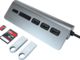 USB Хъб Satechi Aluminium TYPE-C USB Hub (3x USB 3.0,MicroSD) - Space Gray