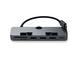 USB Хъб Satechi Aluminum TYPE-C CLAMP PRO Hub (3x USB 3.0,MicroSD) - Space Gray