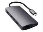 USB Хъб Satechi Aluminium TYPE-C Multi-Port Adapter - Space Grey