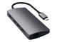 USB Хъб Satechi Aluminium TYPE-C Multi-Port Adapter - Space Grey
